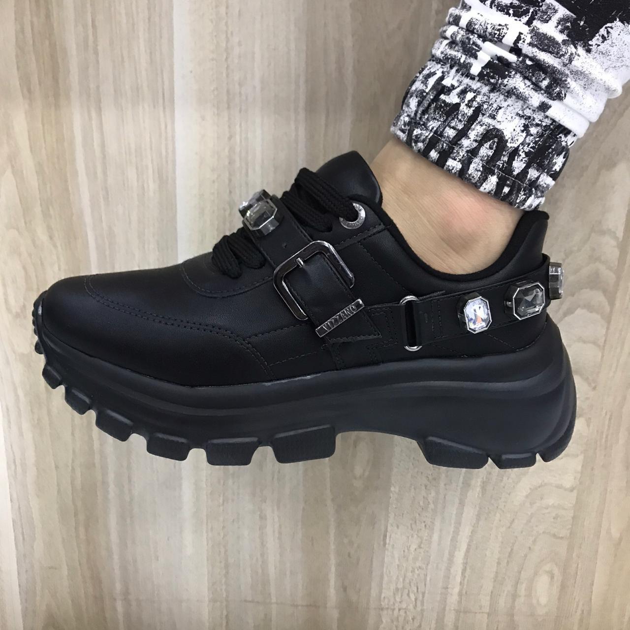 Tenis Chunky Vizzano Tênis Vizzano Chunky Sneaker Tratorado Pedras
