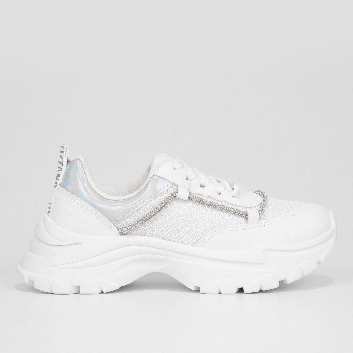 Vizzano Flatform TÃªnis Vizzano Jogging Feminino Tratorado TÃªnis