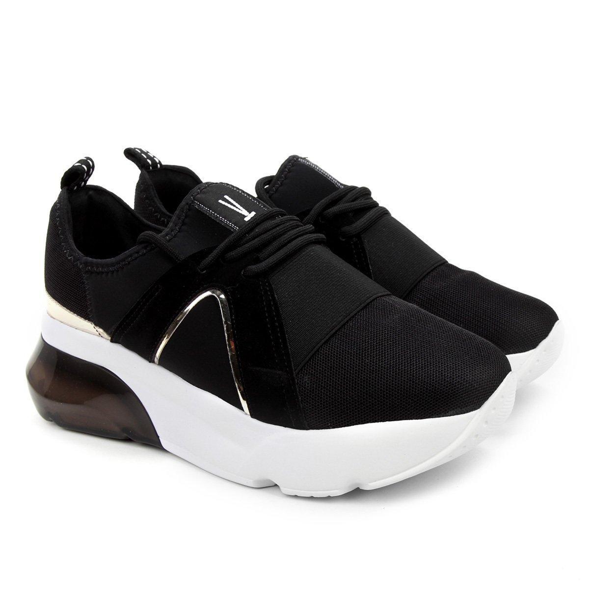 tenis vizzano elastico branco