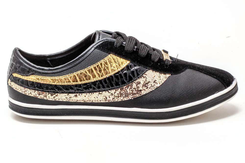 tenis de brilho vizzano