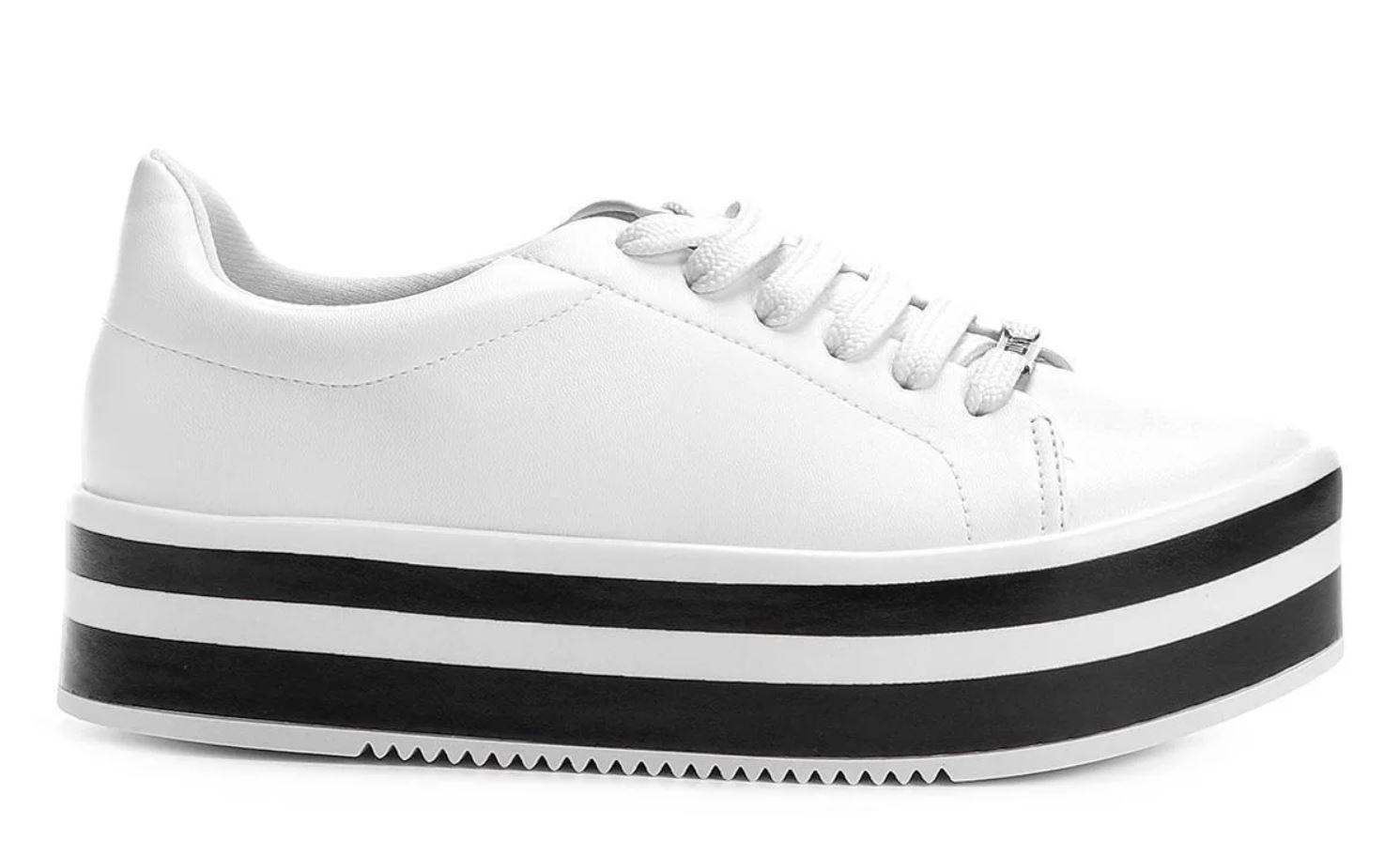 tênis plataforma vizzano feminino