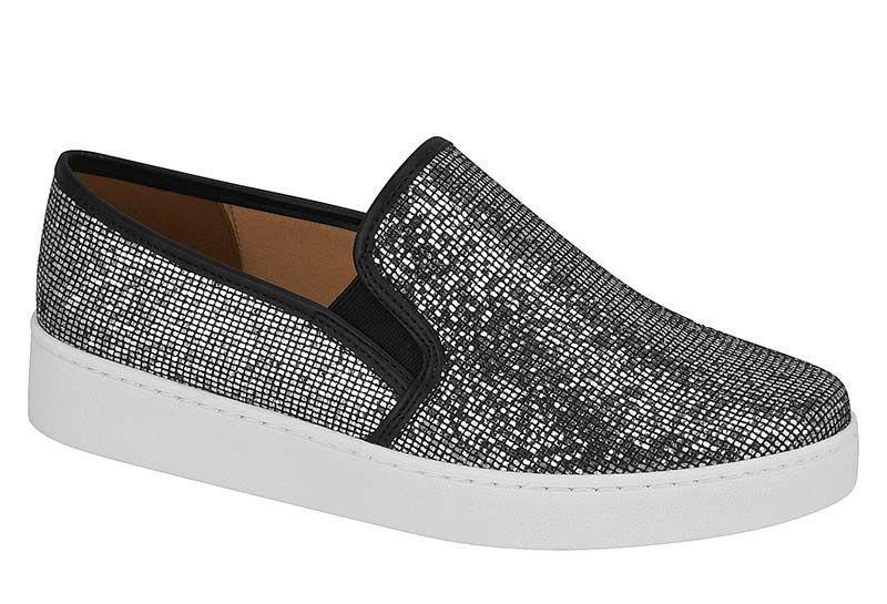 tenis slip on prata