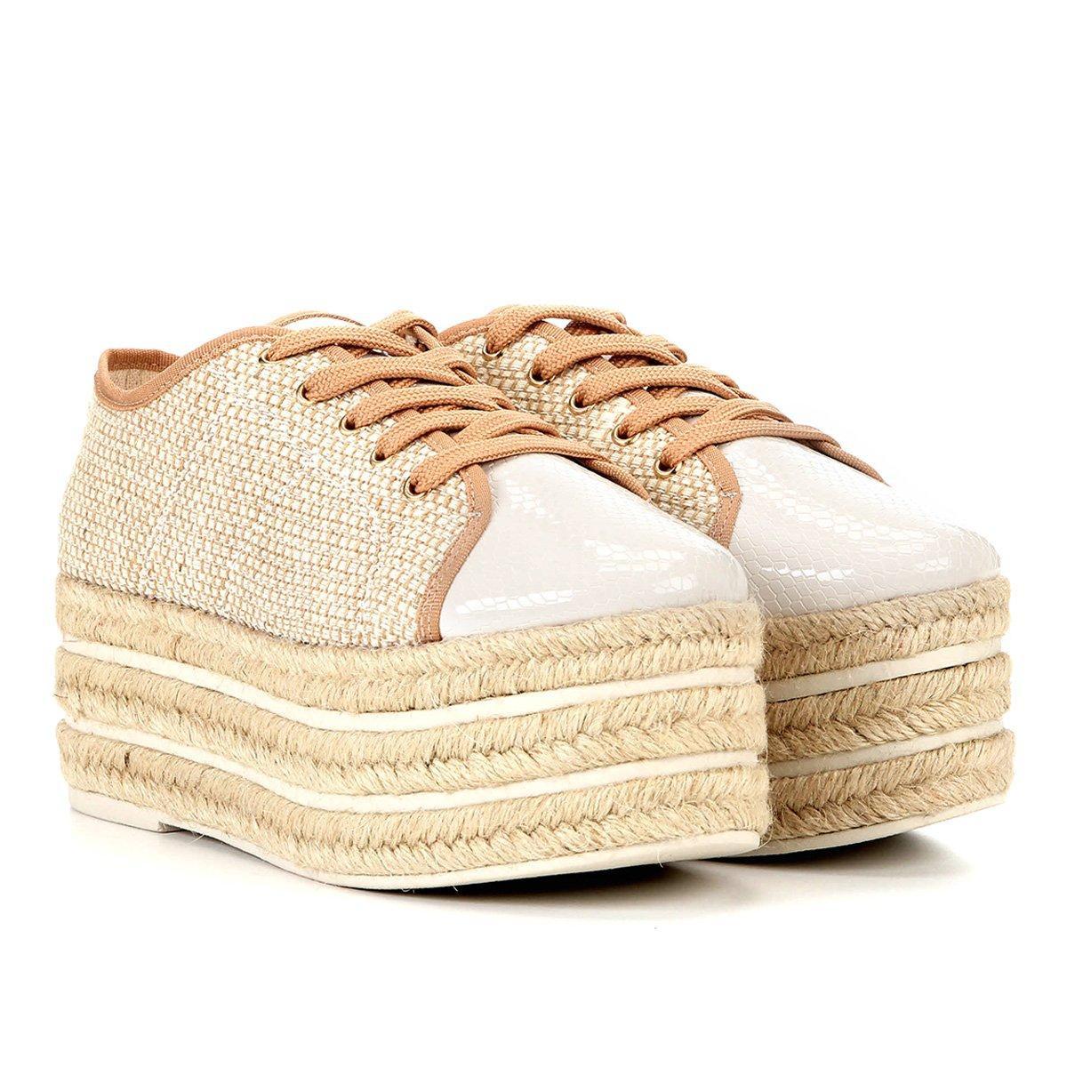 tenis zatz caixa alta branco