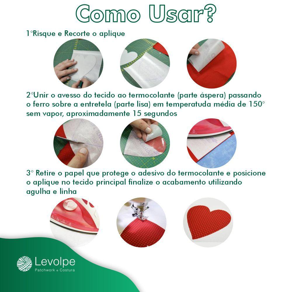 Termocolante Definitivo 1 Metro Patchwork Cartonagem Bordado - Levolpe ...