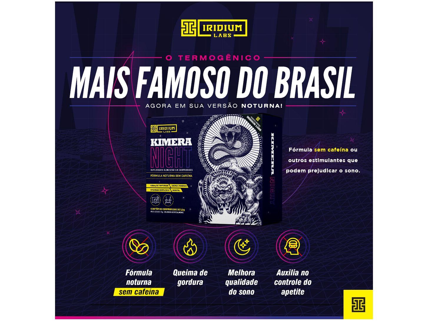 Termogênico Iridium Labs Kimera Night sem Cafeína