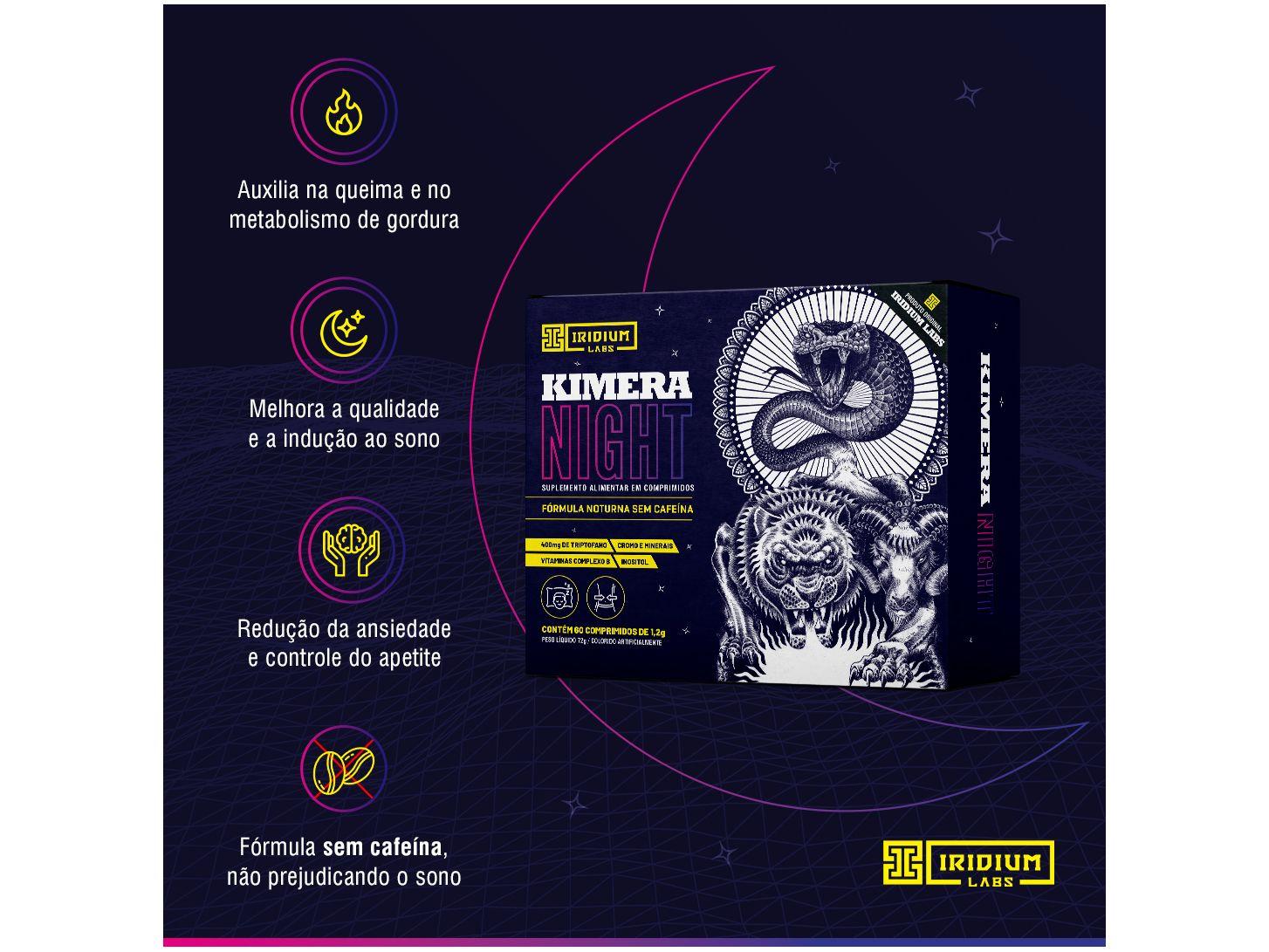 Termogênico Iridium Labs Kimera Night sem Cafeína
