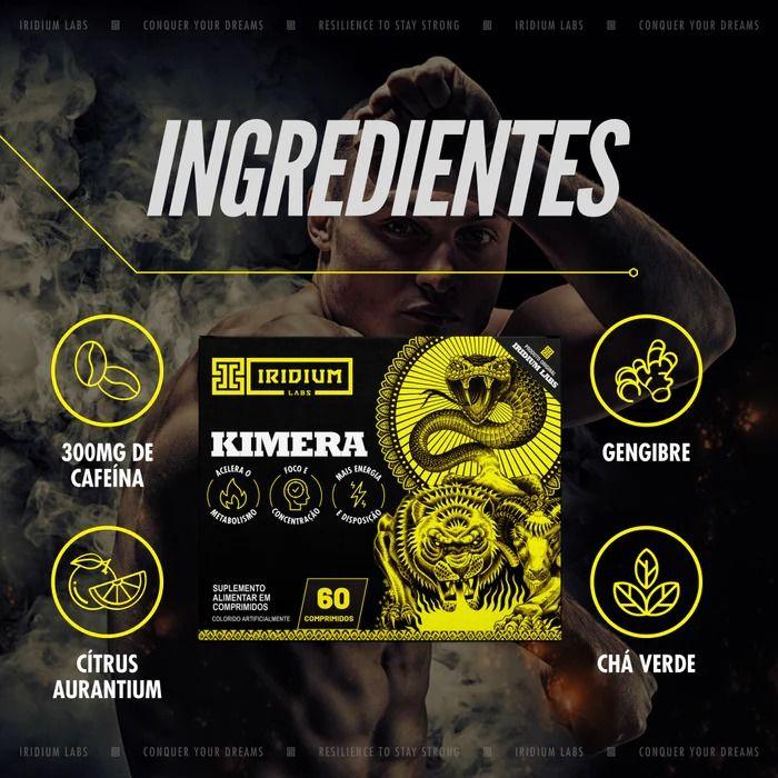 Termogênico Kimera 60 Capsúlas Iridium Labs Queima Gordura - Termogênico - Magazine Luiza
