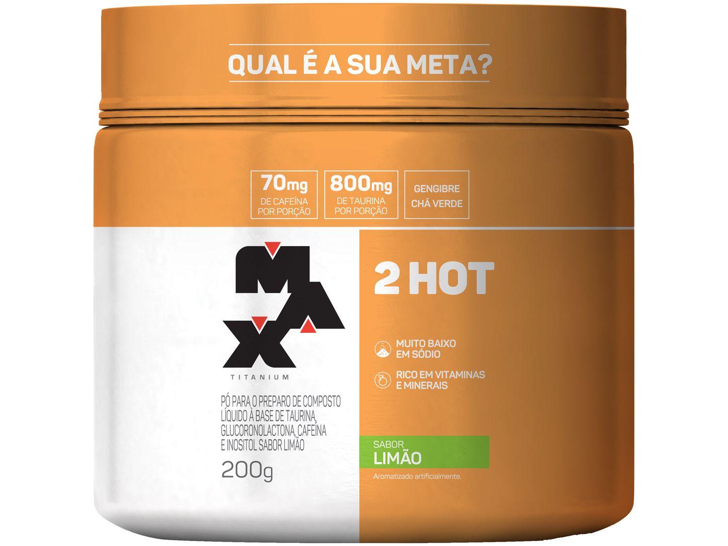 Termogênico Max Titanium 2 HOT em Pó 200g