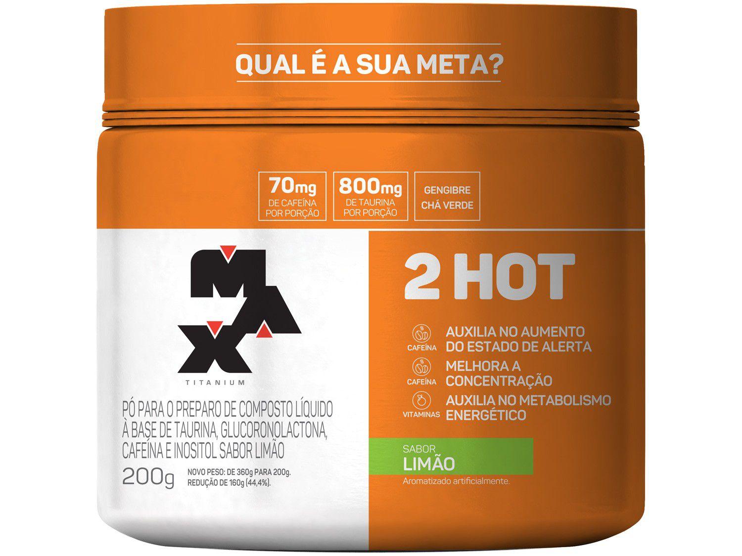 Termogênico Max Titanium 2 HOT em Pó 200g