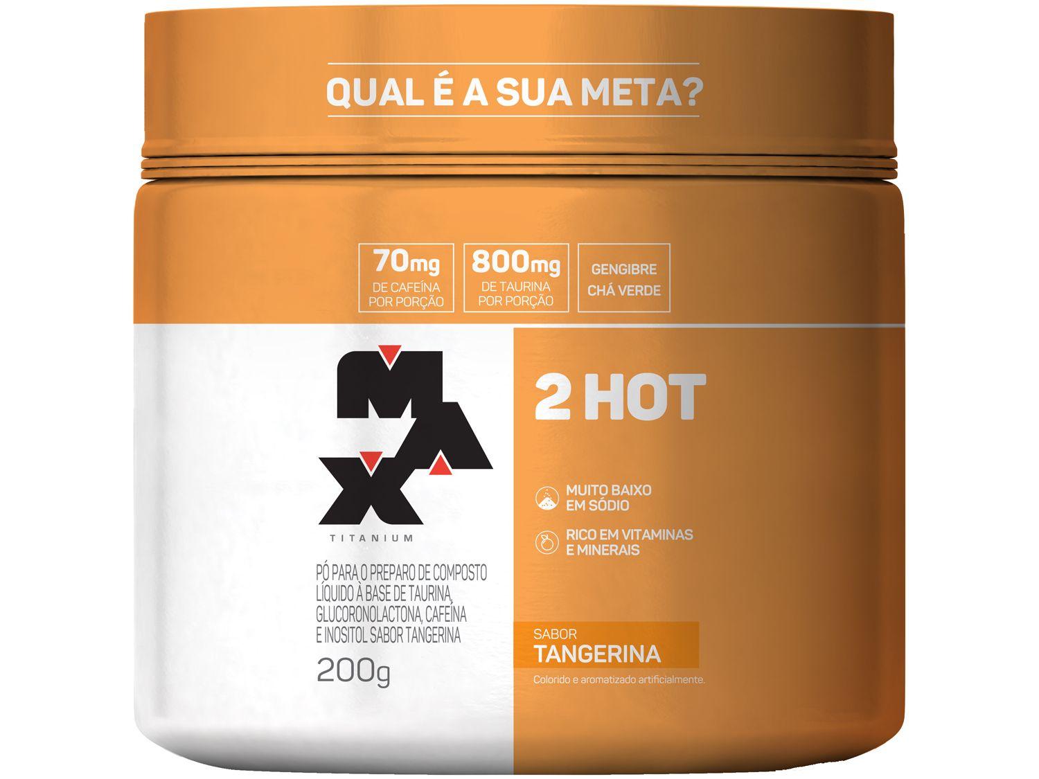 Termogênico Max Titanium 2 HOT em Pó 200g