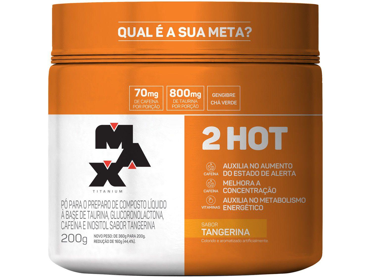 Termogênico Max Titanium 2 HOT em Pó 200g
