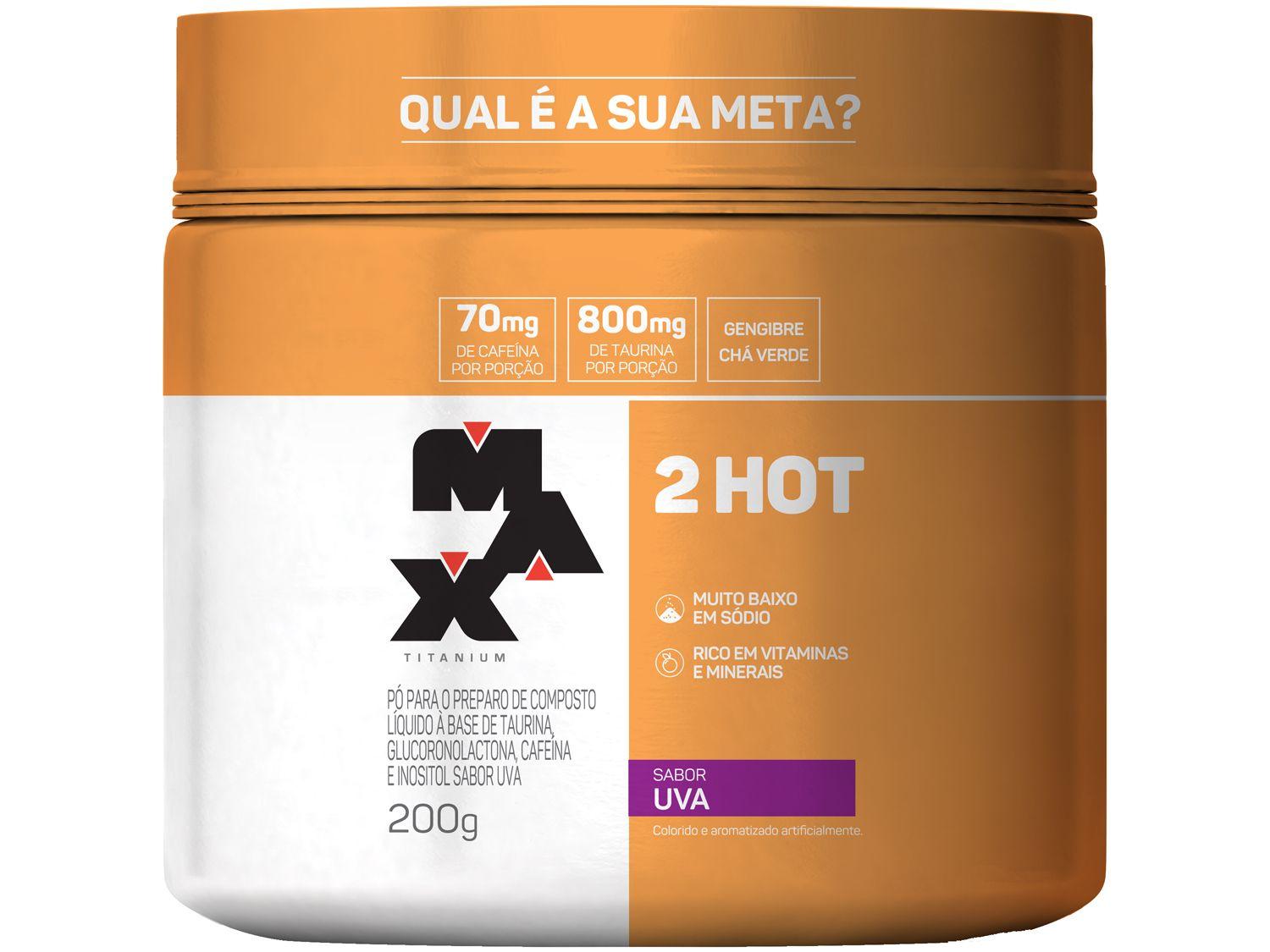 Termogênico Max Titanium 2 HOT em Pó 200g