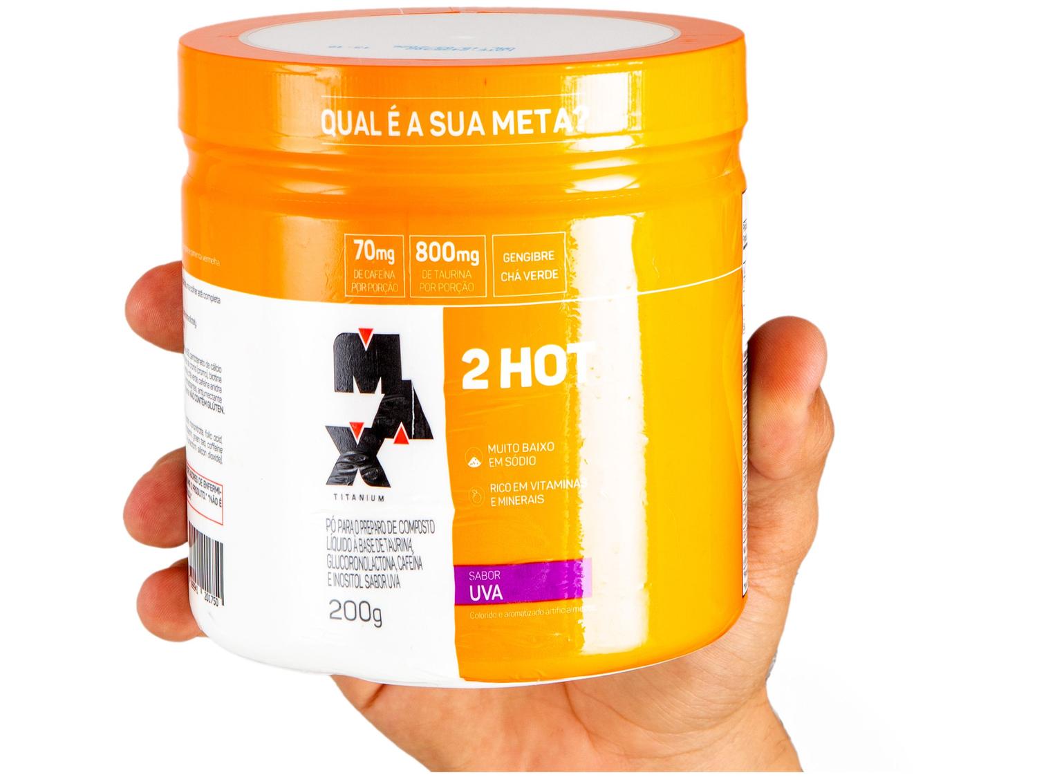 Termogênico Max Titanium 2 HOT em Pó 200g