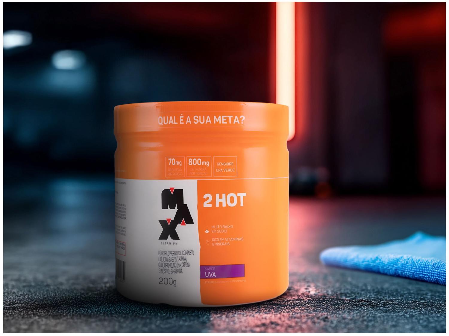 Termogênico Max Titanium 2 HOT em Pó 200g