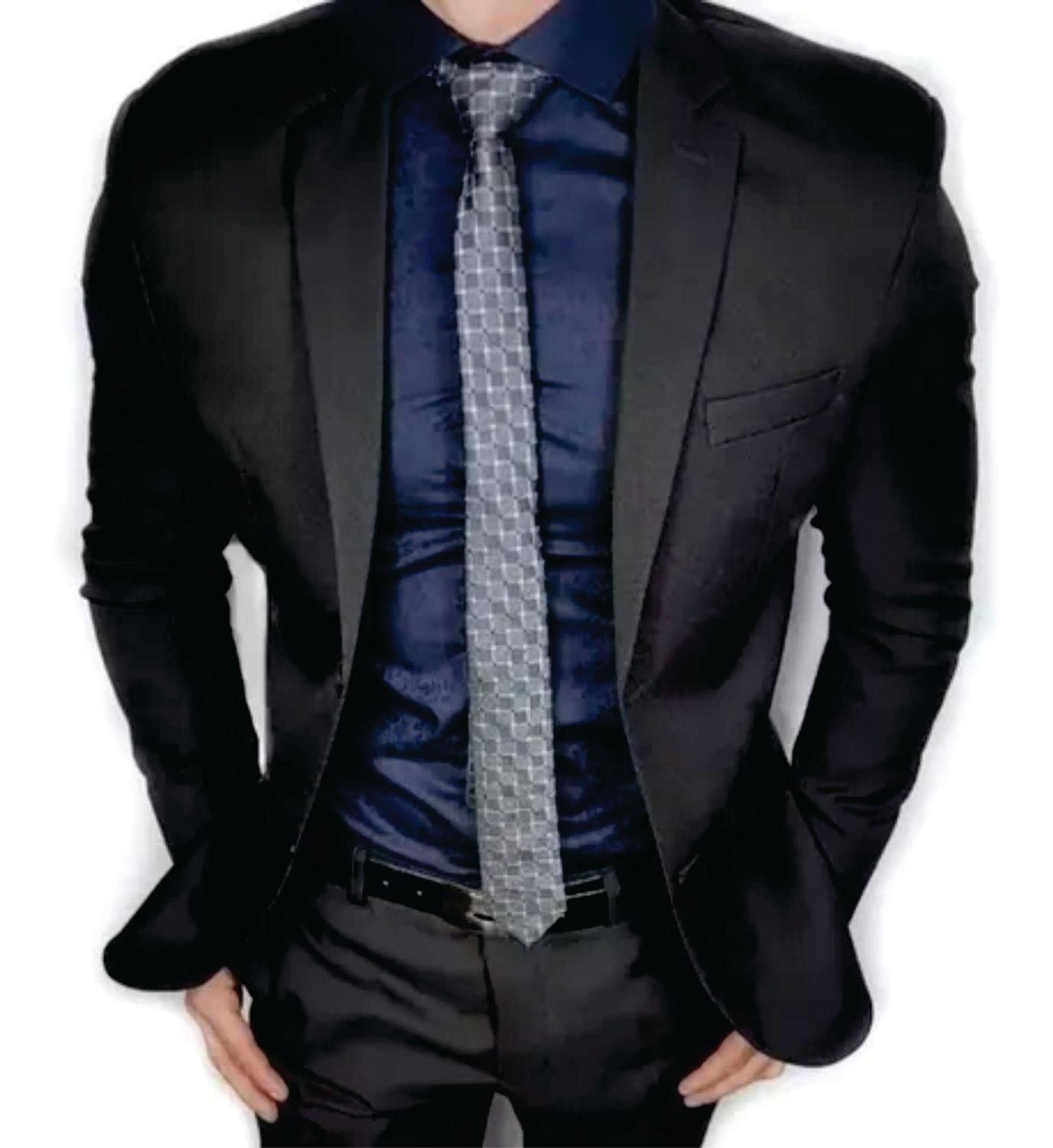 terno e blusa preta