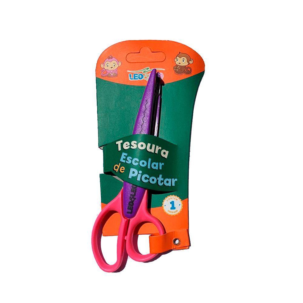 photo Fundo Zig Zag Lilas tesoura escolar de picotar zig zag lilas rosa leo leo