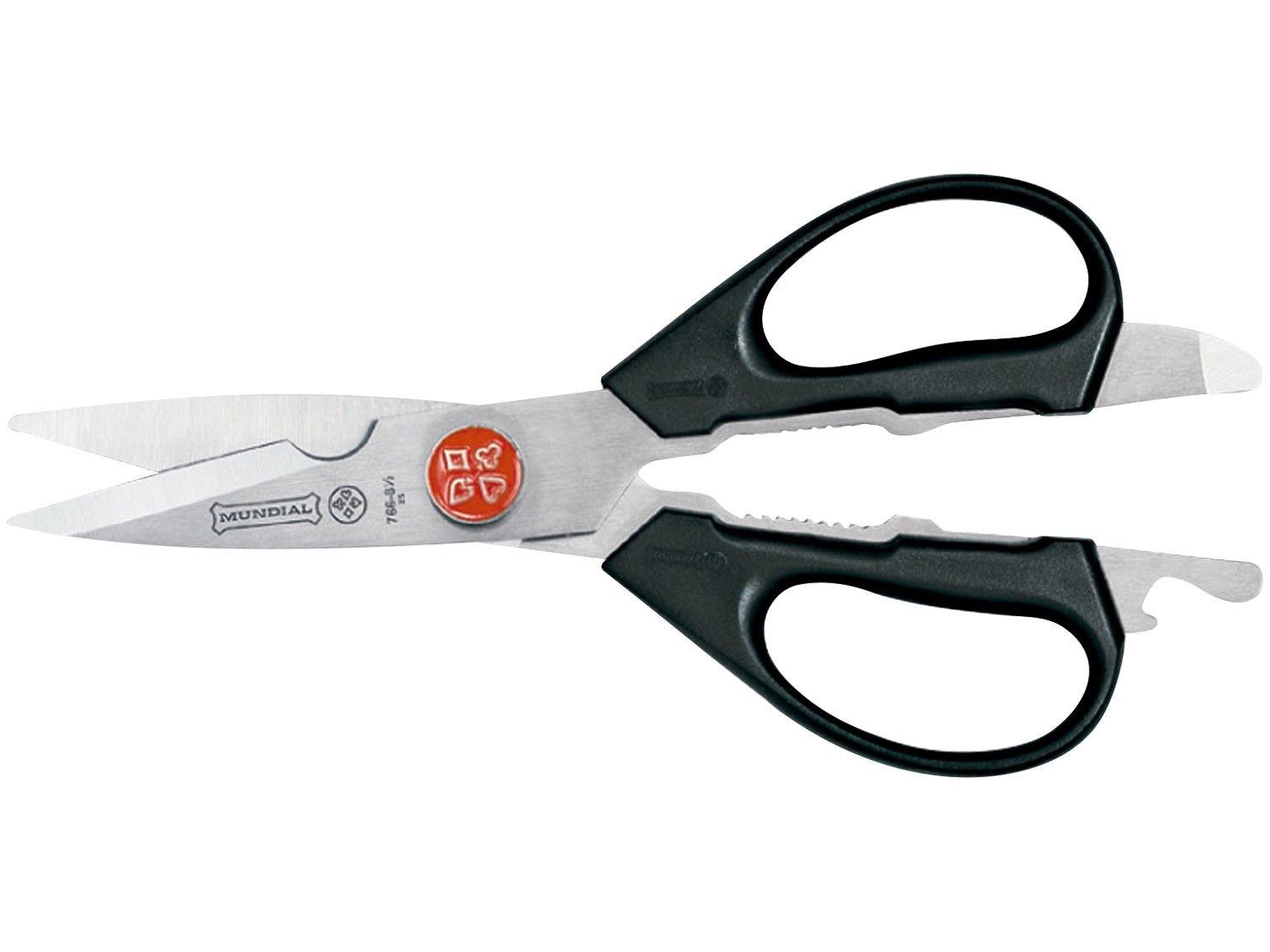 Tesoura Mundial Multiuso Inox 2 Lâminas