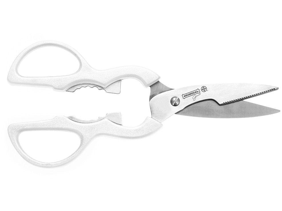 Tesoura Mundial Multiuso Inox 2 Lâminas