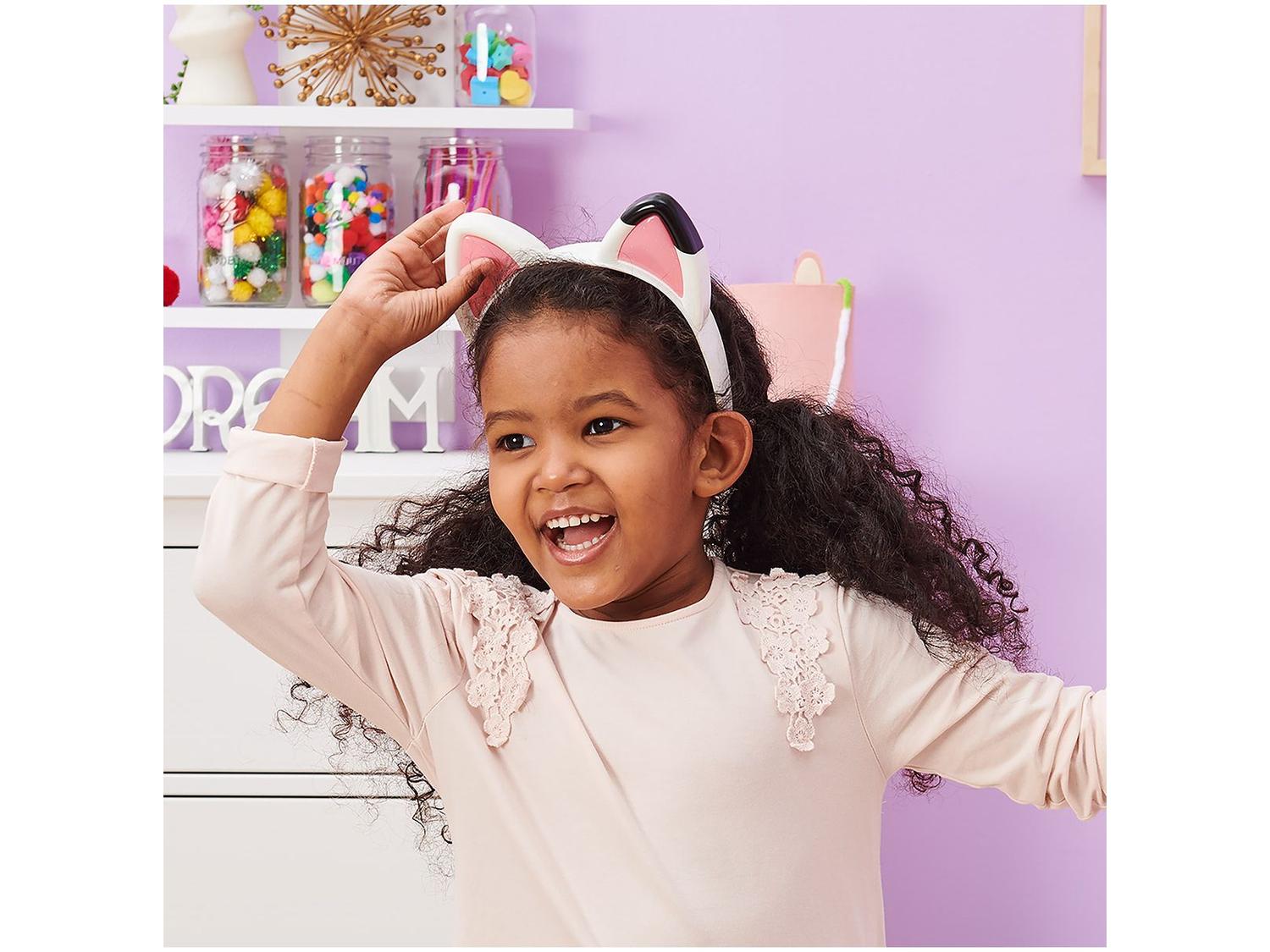 Tiara com Luzes e Som Orelhas Mágicas Gabby's Dollhouse Sunny Brinquedos