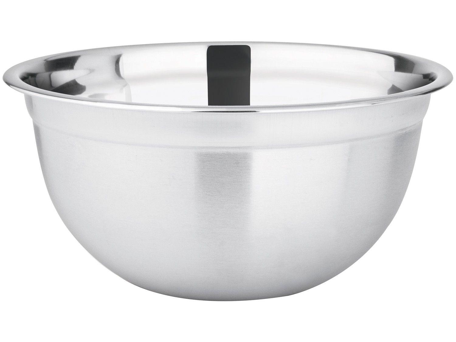 Tigela de Inox Redonda Prata Hercules