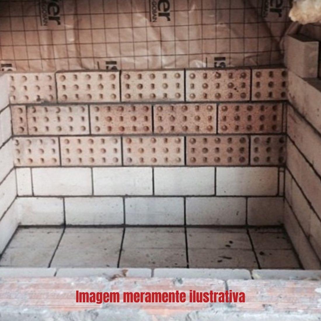 Tijolo Refratário 10 Furos, Plaqueta Para Churrasqueiras - LAURINDO'S ...
