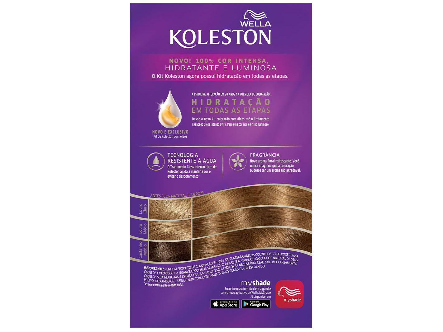 Tinta de Cabelo Koleston Louro Avelã 73