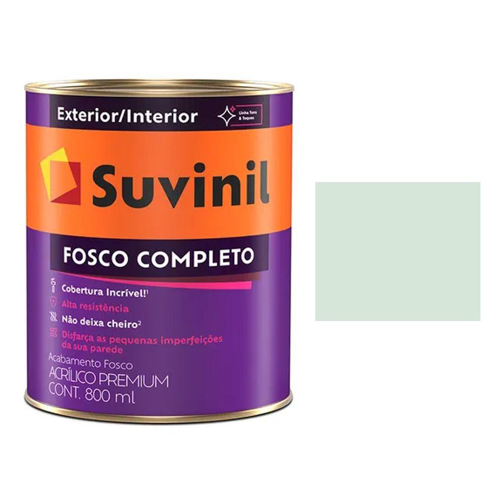 Tinta Parede Suvinil Fosco Completo Verde Água 900ml - Tinta para ...