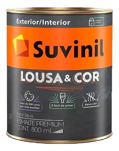 Imagem de Tinta Suvinil Lousa & Cor Preto Absoluto (r756) 800ml