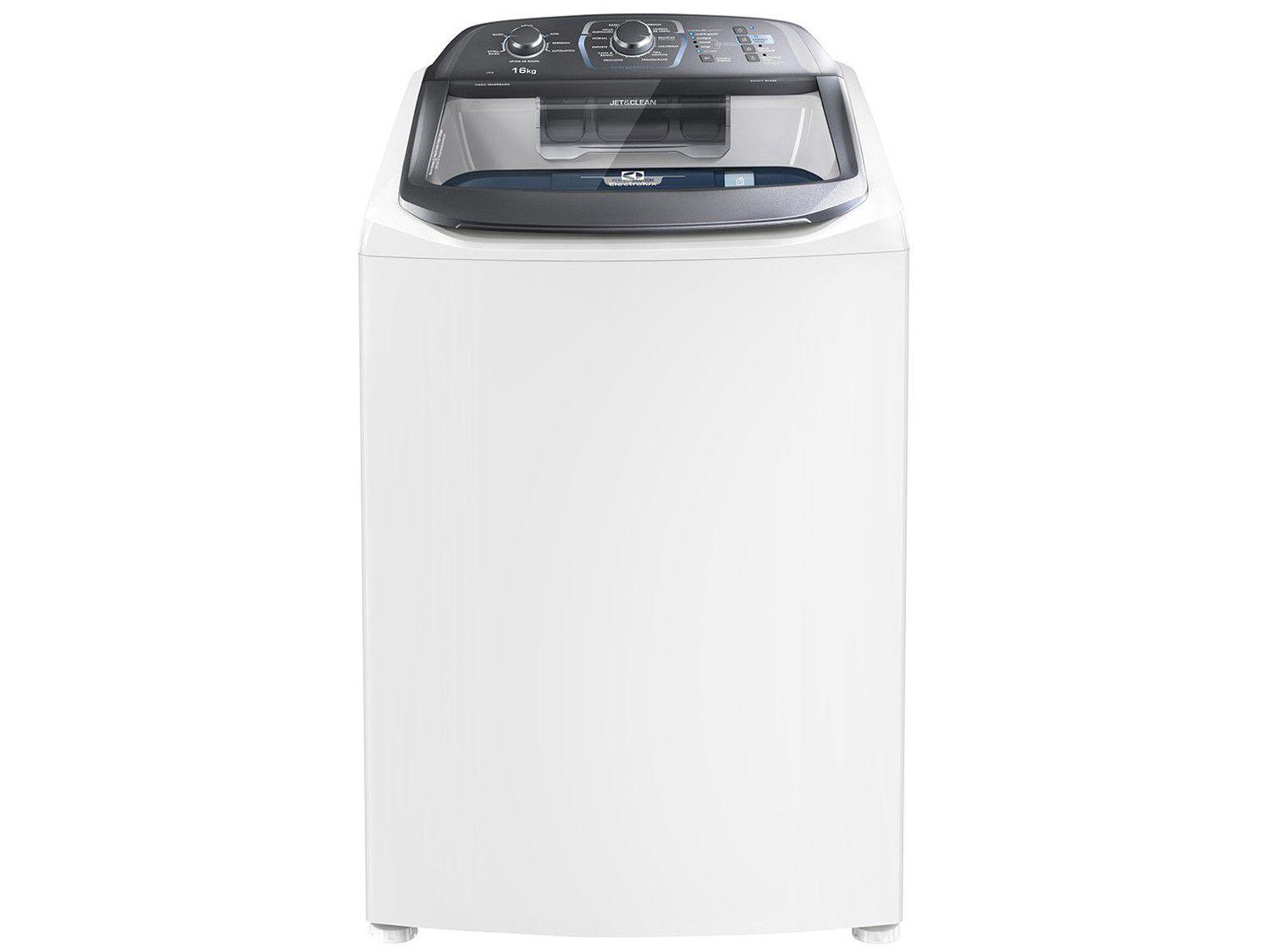 Lavadora de Roupas Electrolux LPE16 16Kg - Cesto Inox 12 Programas de Lavagem