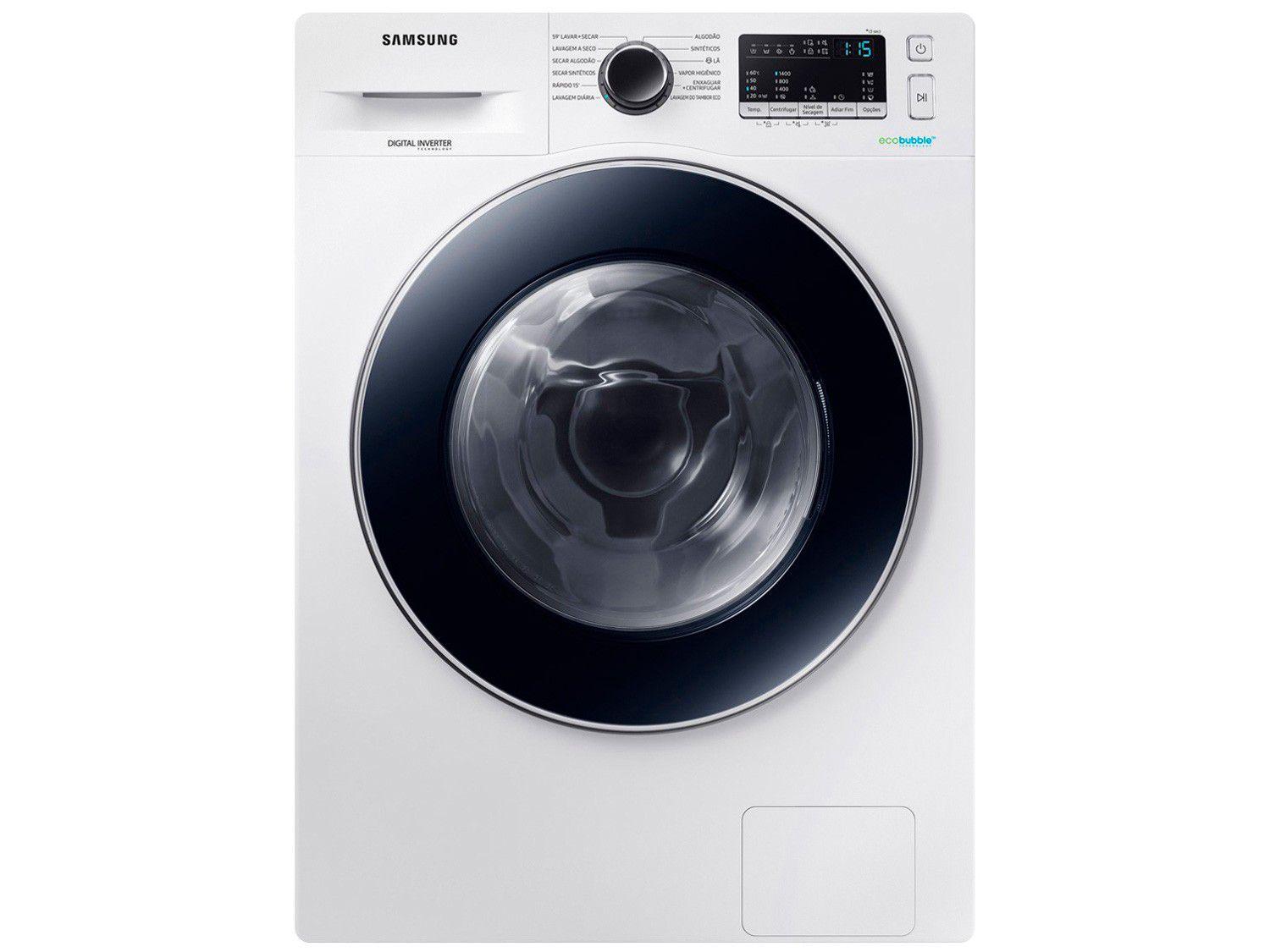 Lava e Seca Samsung 11kg WD11M4453JW 3 em 1 - 12 Programas de Lavagem Branca