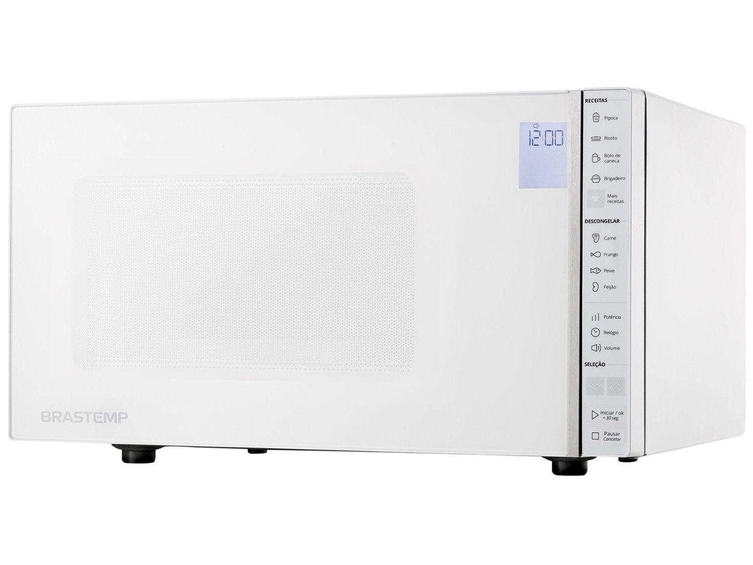 Micro-ondas Brastemp 32L Painel Integrado - BMS45 CBANA Branco