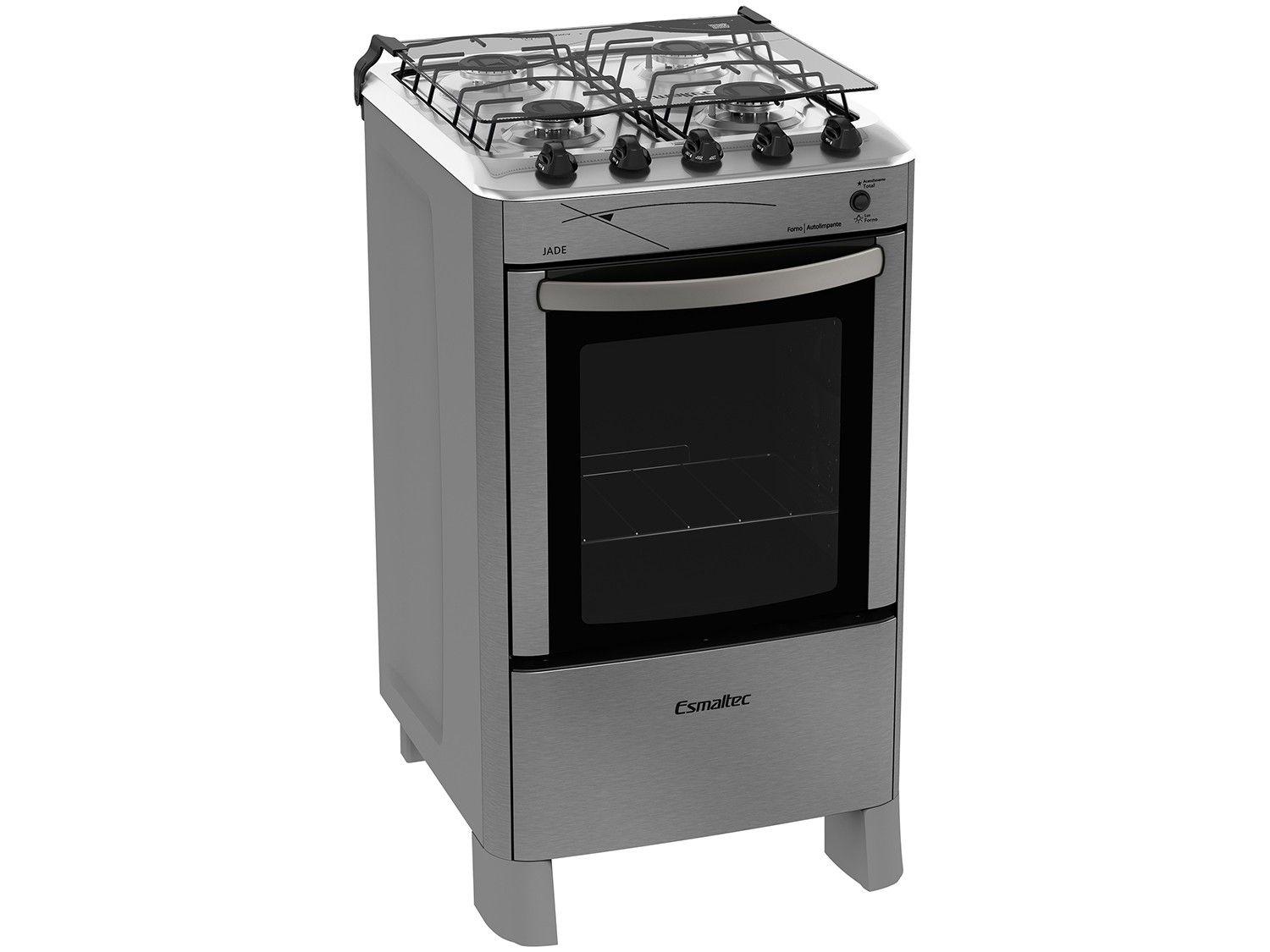 Fogão 4 Bocas Esmaltec Acendimento Automático - Jade