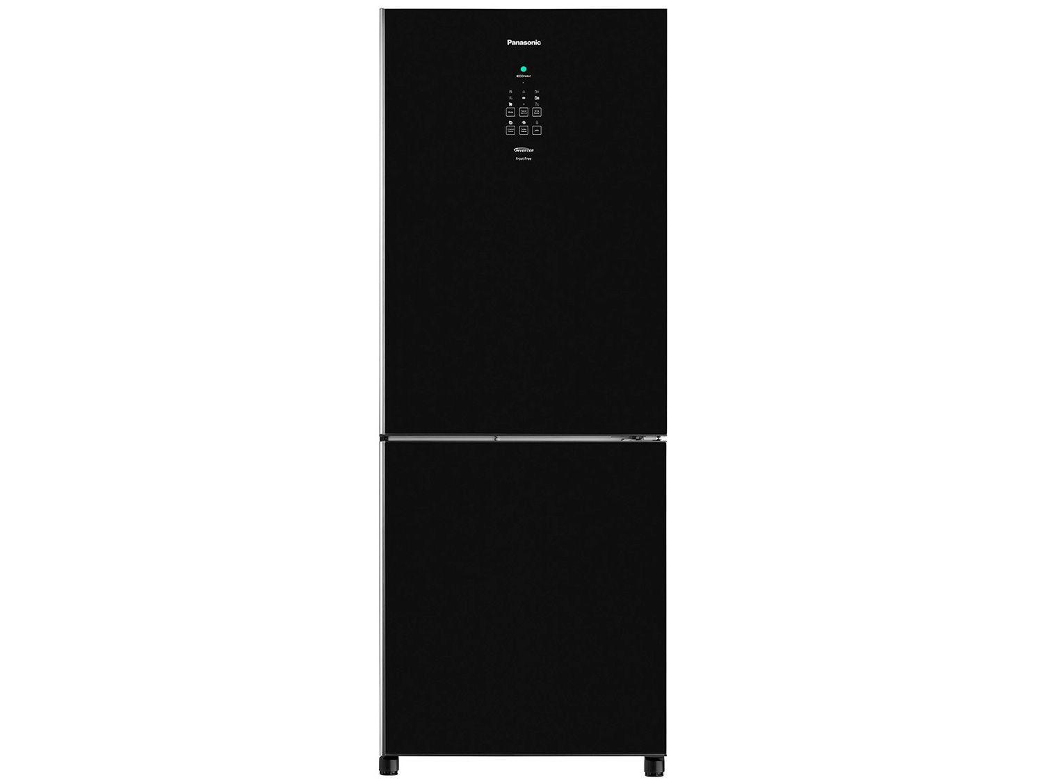 Geladeira/Refrigerador Panasonic Frost Free - 425L Glass Painel EasyTouch