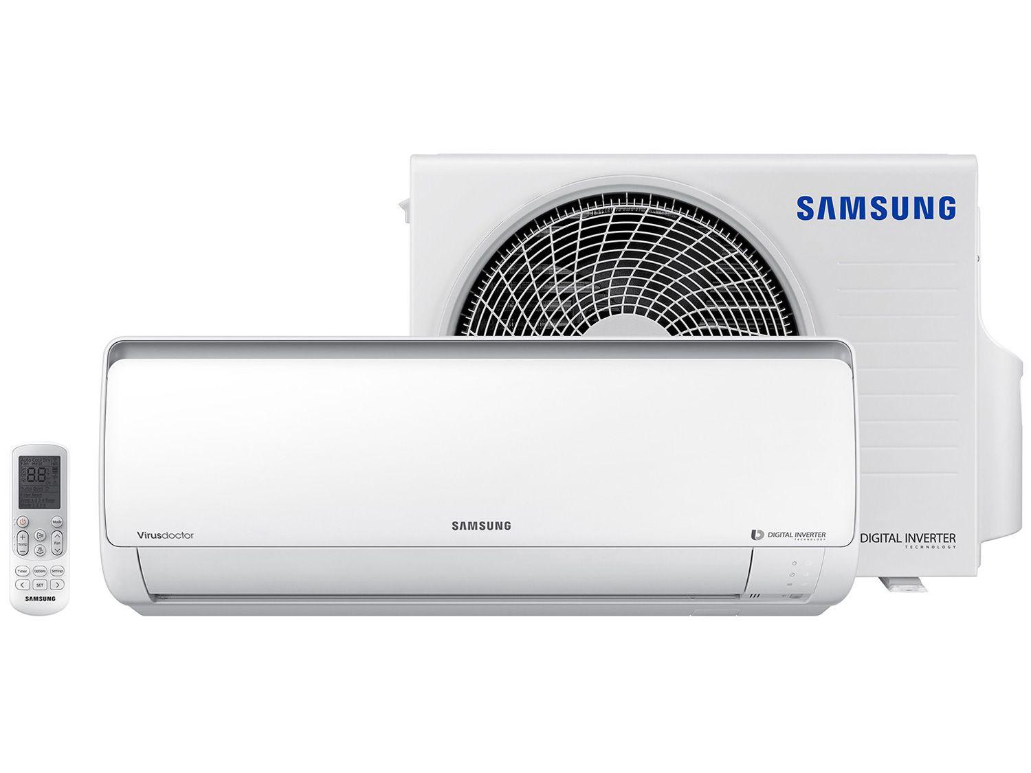 Ar-condicionado Split Samsung Inverter - 11.500 BTUs Frio AR12NVFPCWKXAZ