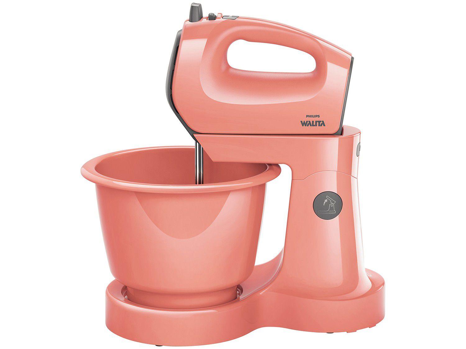 Batedeira Portátil Philips Walita Coral 400W Viva - RI7200/71 5 Velocidades