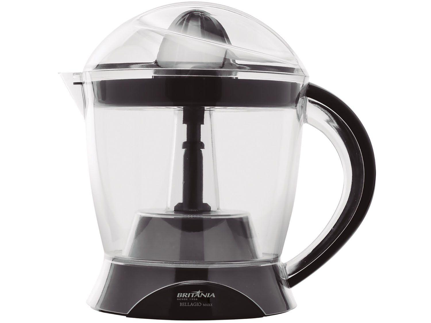 Espremedor de Frutas Britânia Bellagio Maxx - 35W 1,5L Preto