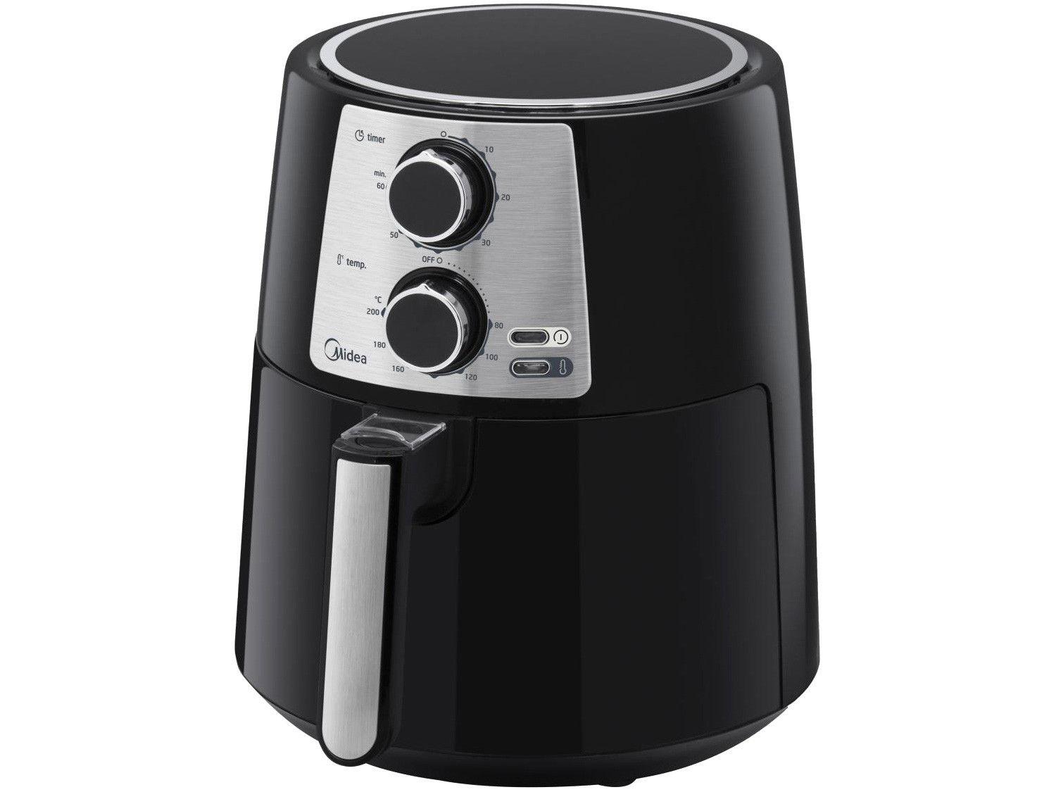 Fritadeira Elétrica sem Óleo/Air Fryer Midea FRB31 - Preto 3,5L com Timer
