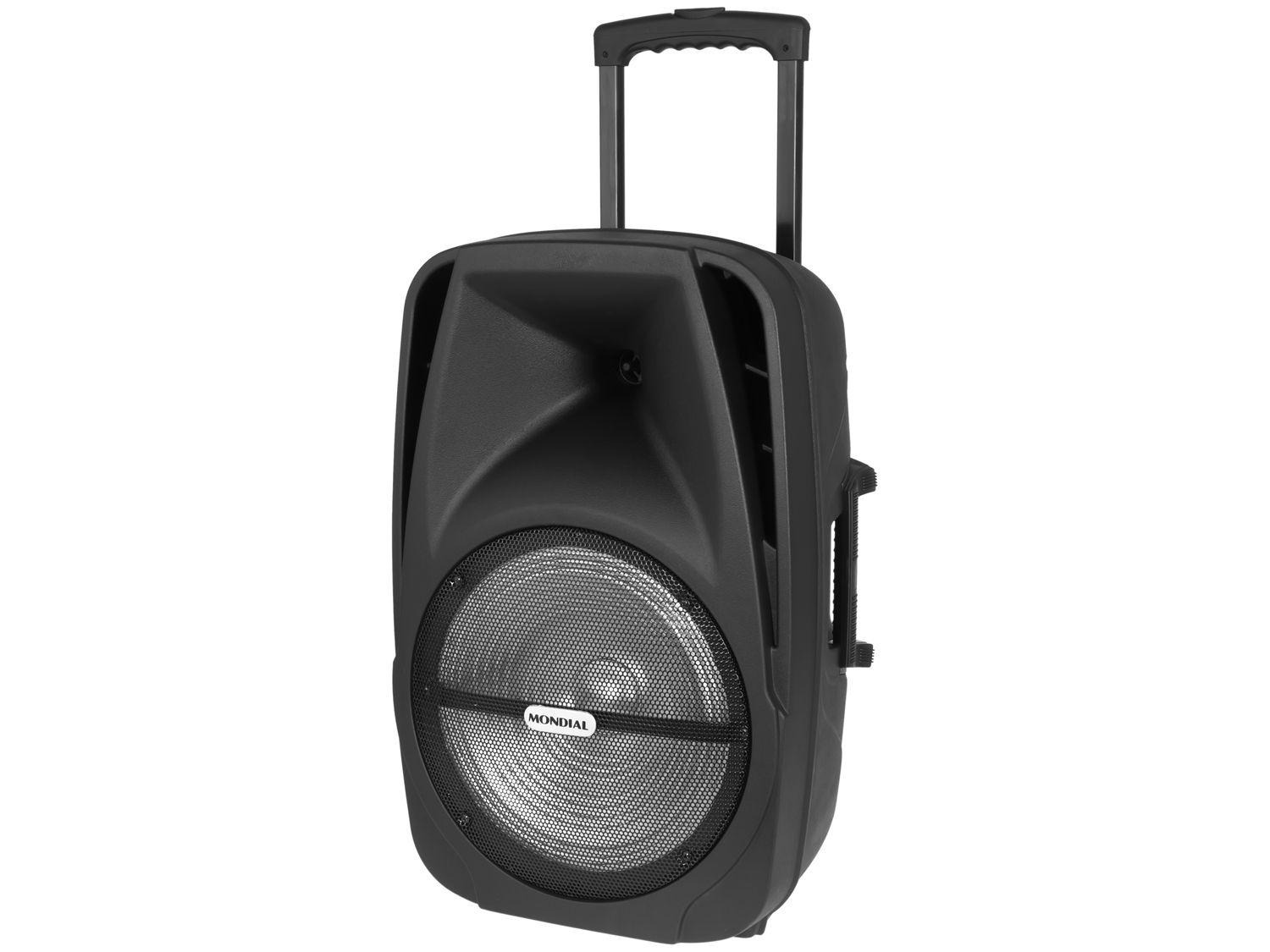 Caixa De Som Mondial Cm 500 Bluetooth Amplificada 500w Usb Cm 500