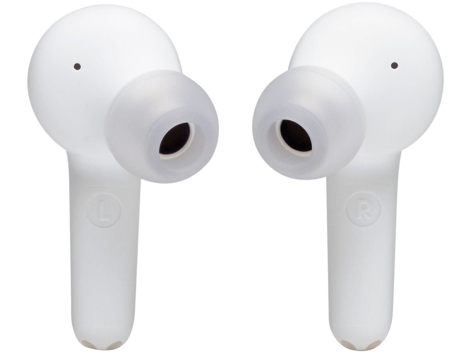 Fone de Ouvido Bluetooth JBL Tune 215 - True Wireless com Microfone Branco