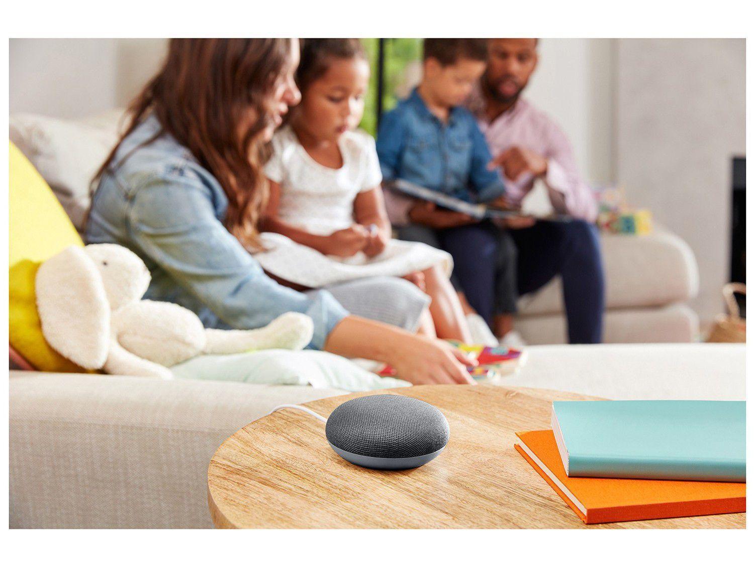 Nest Mini 2ª geração Smart Speaker - com Google Assistente Cor Carvão