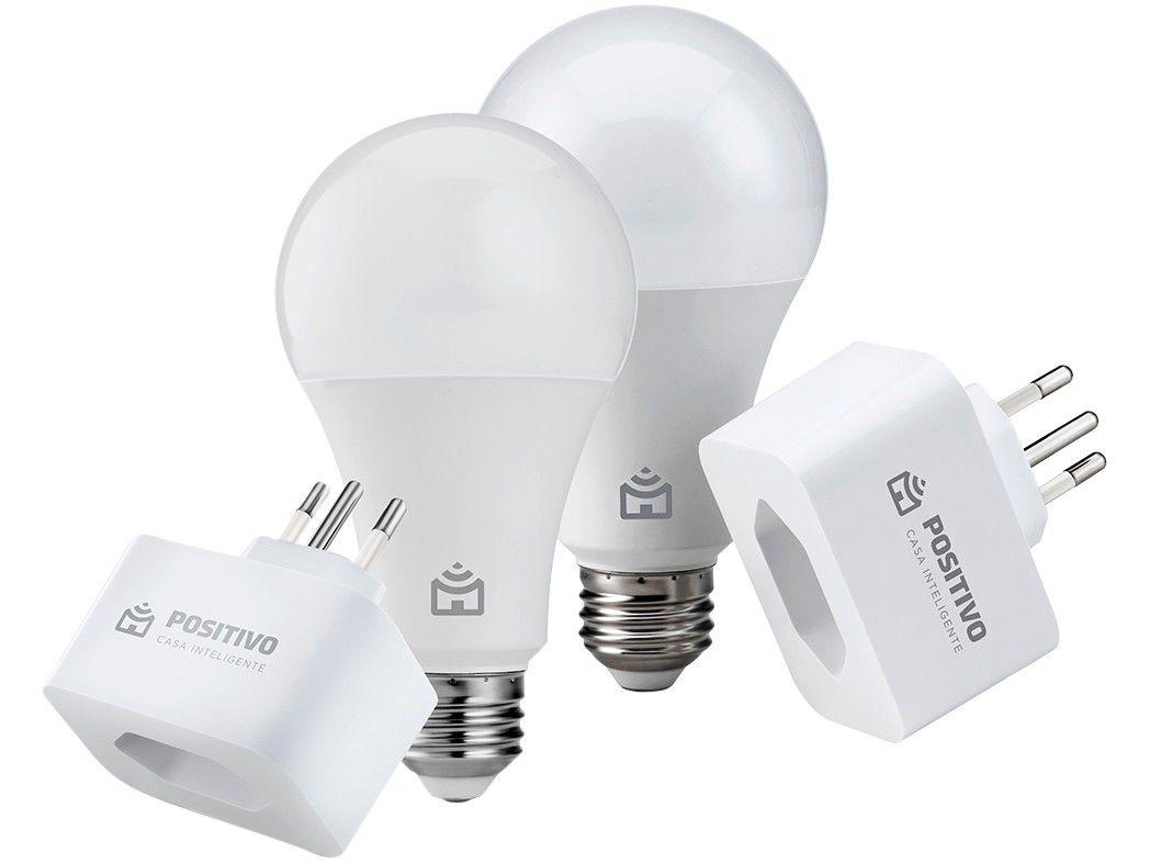 Kit Casa Eficiente Positivo Smart Home 11140163 - Controle por Smartphone