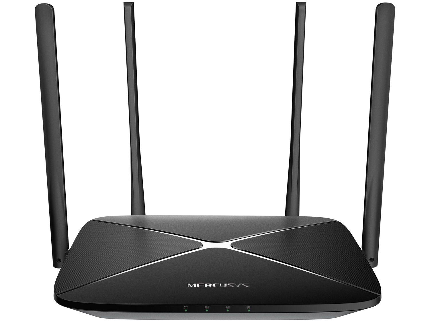Roteador Mercusys AC1200 1200 Mbps - 4 Antenas 4 Portas