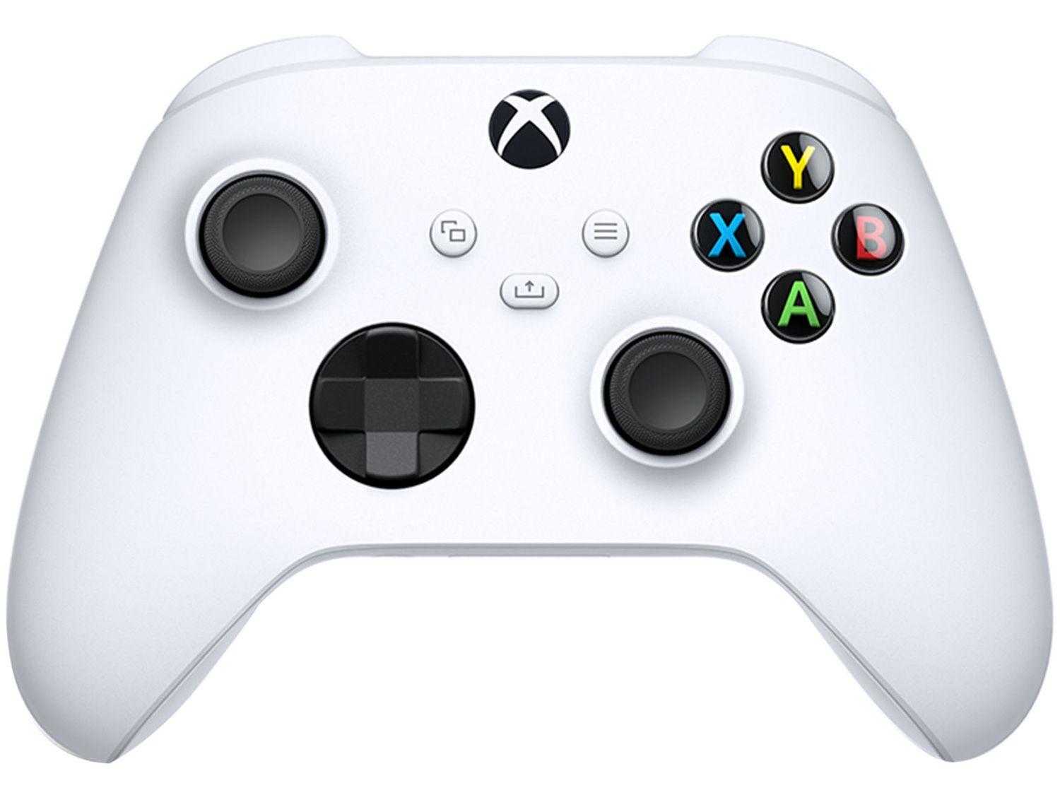 Controle para Xbox Series X Xbox Series S - Xbox One X sem Fio Robot White Branco