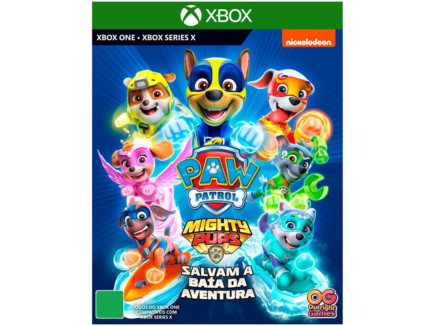 Jogo Patrulha Canina Super Filhotes Salvam a - Baía da Aventura para Xbox One e Xbox Series X
