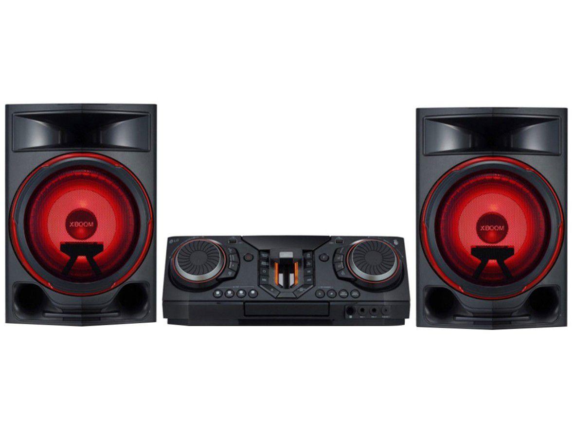 Mini System LG Bluetooth 2350W CD Player FM - Karaokê USB XBOMM CL87