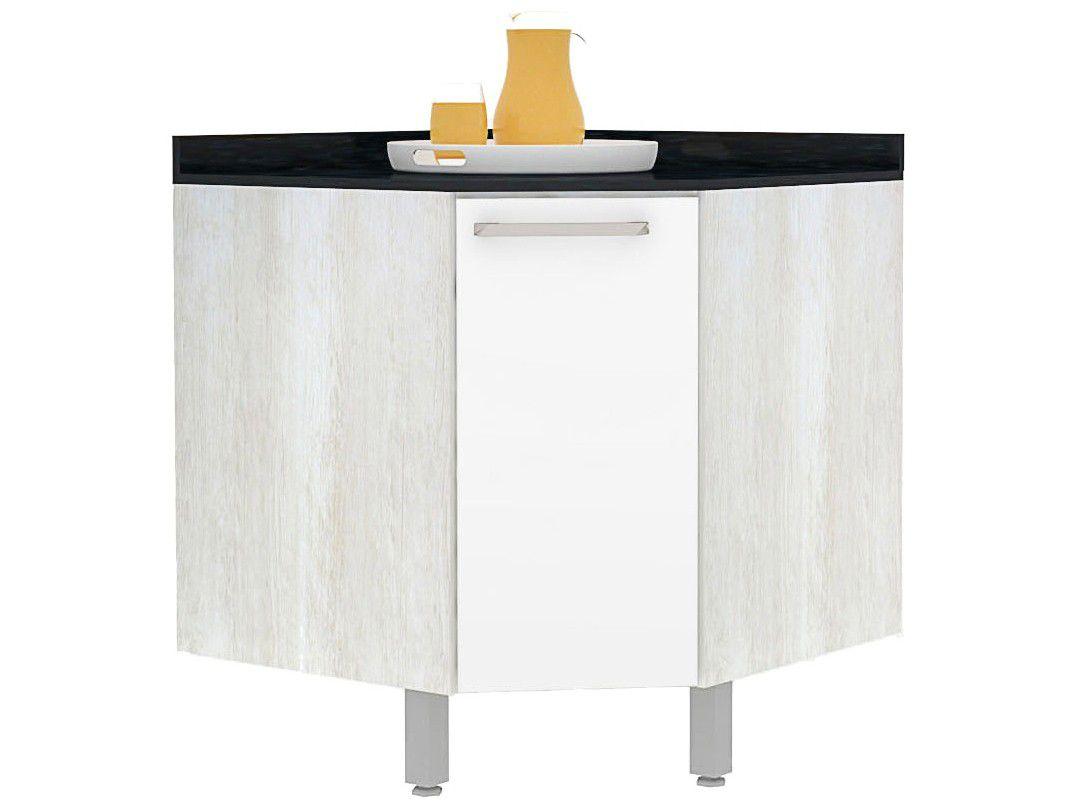 Balcão com Tampo de Canto Luciane 1 Porta - Smart UV Bia