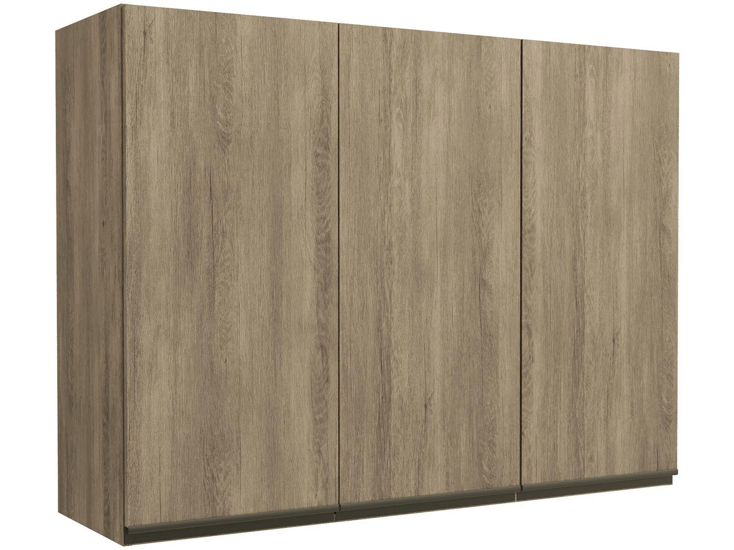 Módulo de Armário Aéreo Kappesberg Maxxi G766-NO - 3 Portas 120x90cm
