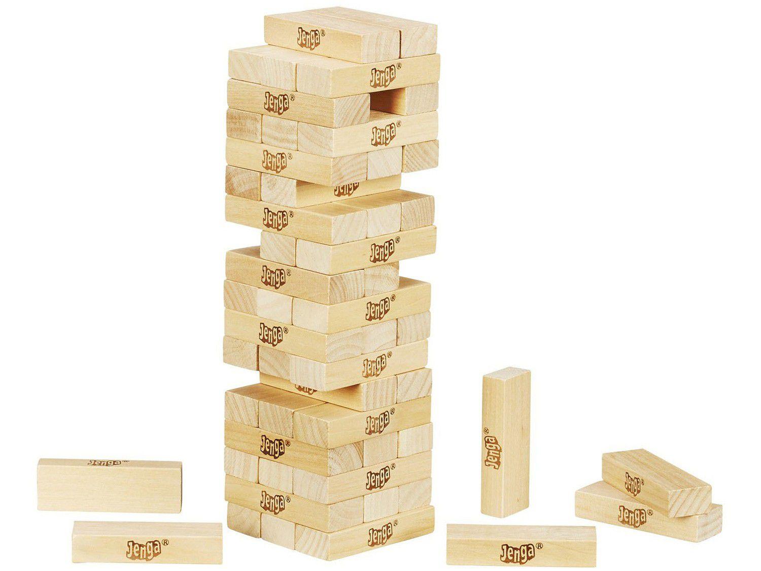 Jogo Jenga Novo Hasbro