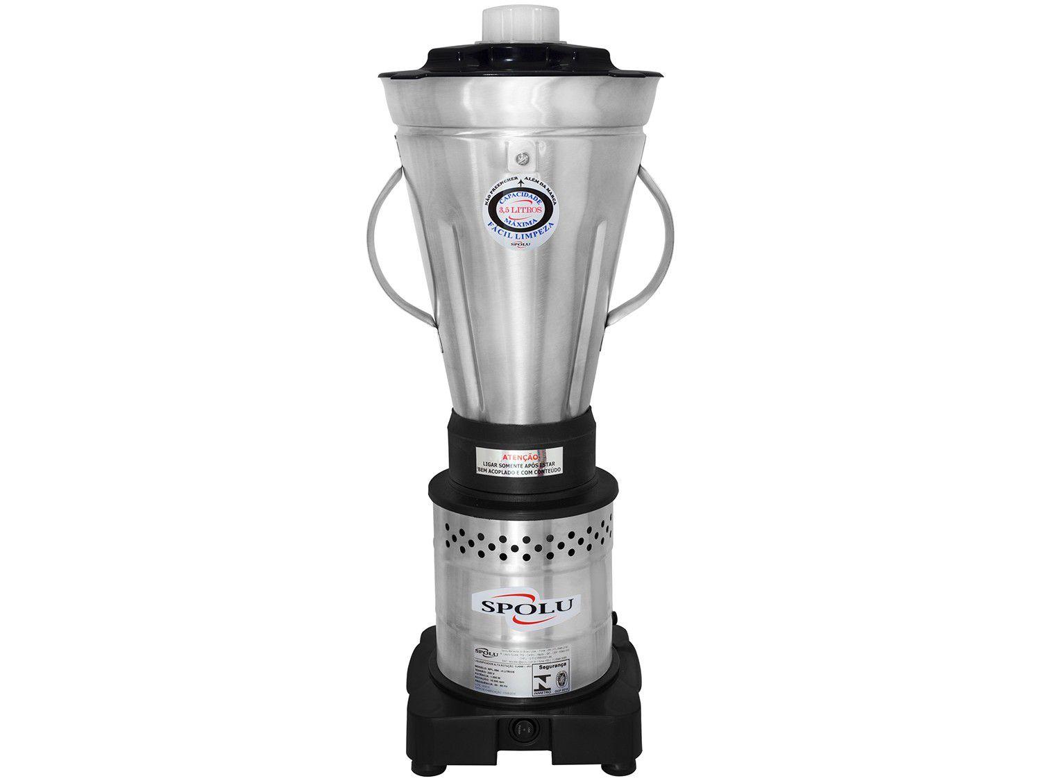 Liquidificador Industrial 3,5L Inox Spolu - Luxo 1200W
