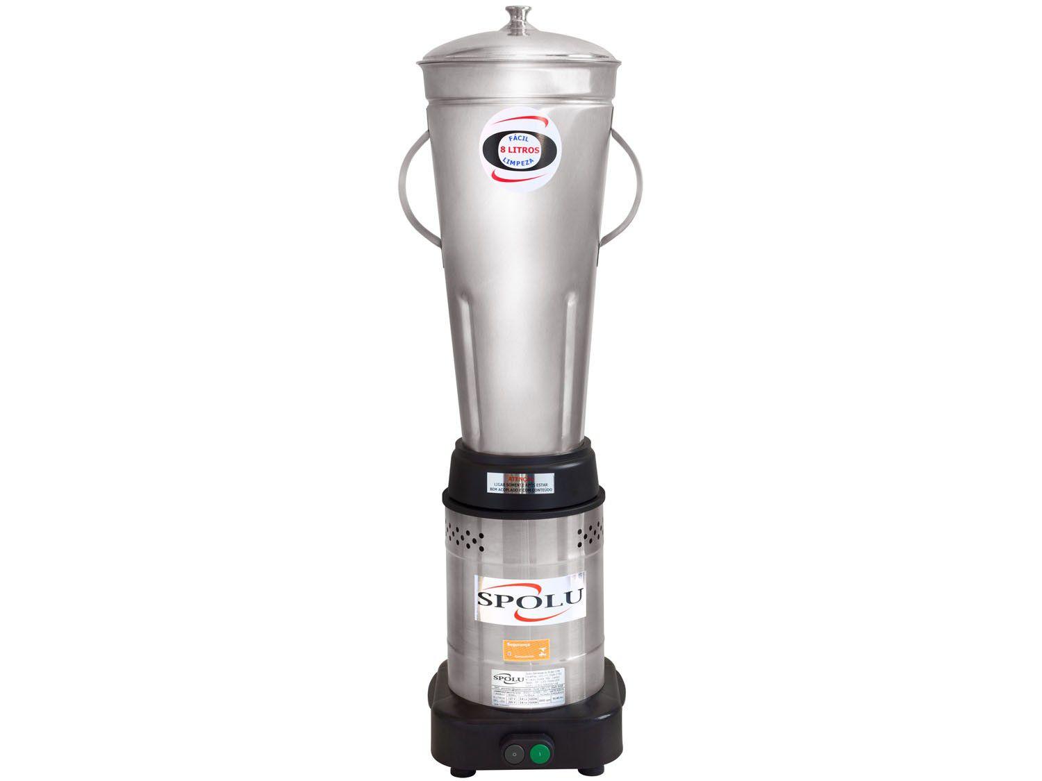 Liquidificador Industrial 8L Inox Spolu - SPL-051 1000W